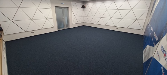 Укладка ковролина -400м2